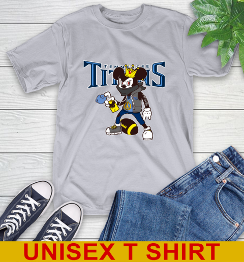 Tennessee Titans NFL Football Mickey Peace Sign Sports T-Shirt 6