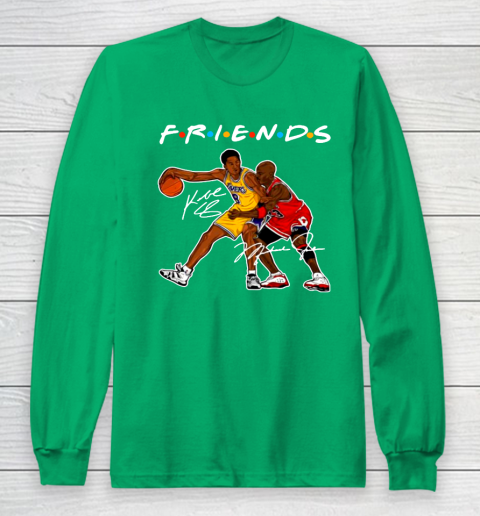 Michael Jordan And Kobe Bryant Friends Signatures Long Sleeve T-Shirt 4