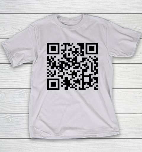 Trump Dance Troll QR Funny President Trump Dance Code Youth T-Shirt 3