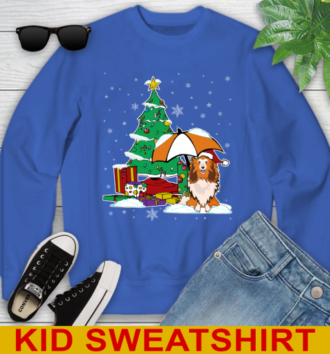 Sheltie Christmas Dog Lovers Shirts 255