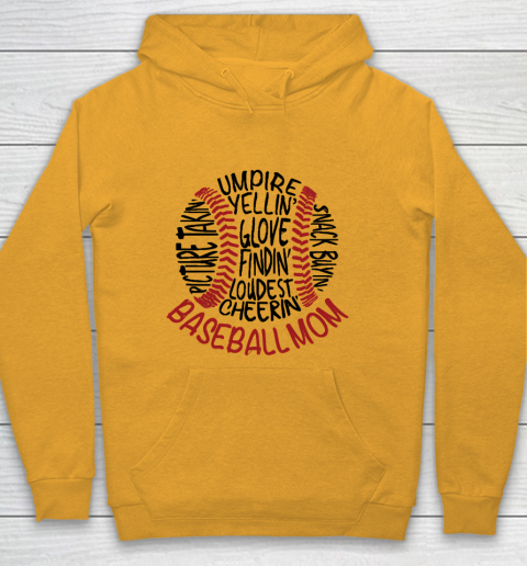 Mother's Day Funny Gift Ideas Apparel  Baseball Mom 2 T Shirt Youth Hoodie 2