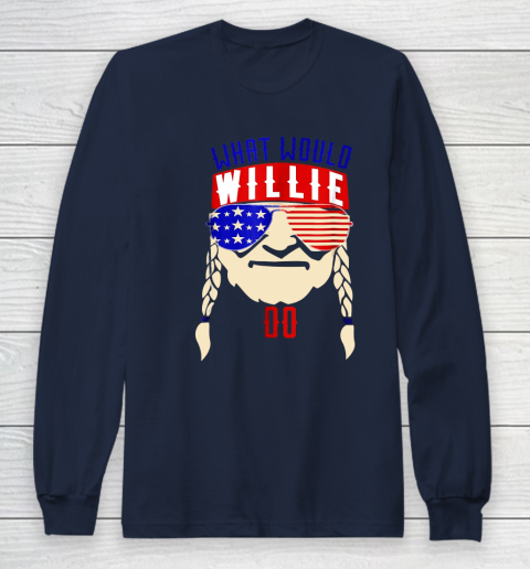 Willie Nelson shirt What would Willie do Long Sleeve T-Shirt 2