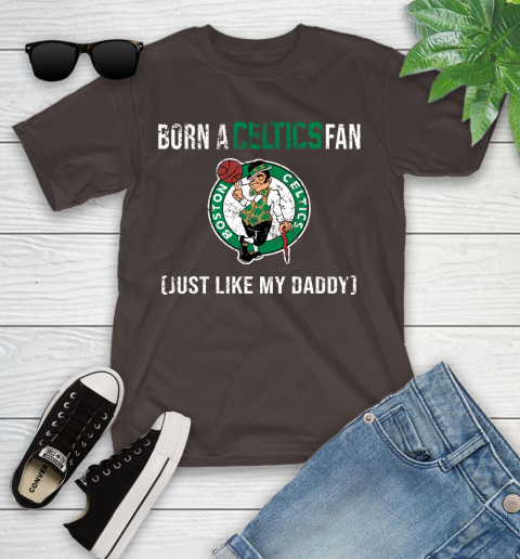 NBA Boston Celtics Loyal Fan Just Like My Daddy Basketball Shirt Youth T-Shirt 7 NBA Boston Celtics Loyal Fan Just Like My Daddy Basketball Shirt Youth T-Shirt - Image 7