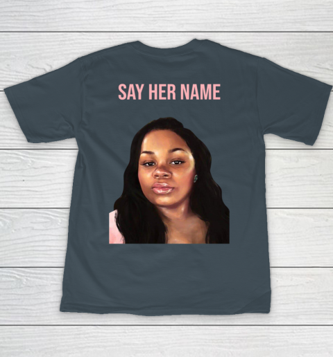Arrest the cops who killed Breonna Taylor- Say Her Name Youth T-Shirt 13