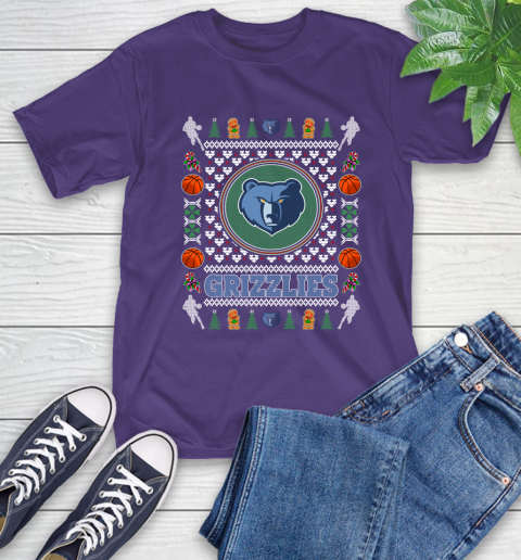 Memphis Grizzlies Merry Christmas NBA Basketball Loyal Fan Ugly Shirt 5
