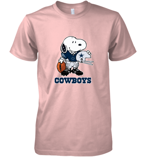 Snoopy A Strong And Proud Dallas Cowboys Player NFL Premium Men's T-Shirt