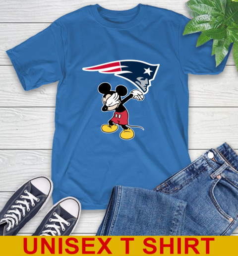 New England Patriots NFL Football Dabbing Mickey Disney Sports T-Shirt 9