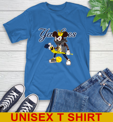 New York Yankees MLB Baseball Mickey Peace Sign Sports T-Shirt 9
