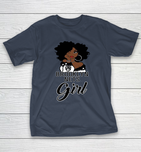Brooklyn Nets Girl NBA T-Shirt 4