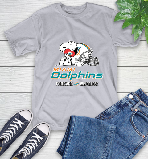 NFL The Peanuts Movie Snoopy Forever Win Or Lose Football Miami Dolphins 6