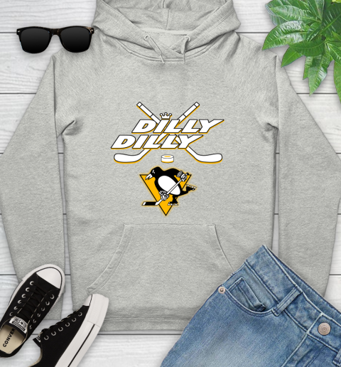 NHL Pittsburgh Penguins Dilly Dilly Hockey Sports Youth Hoodie