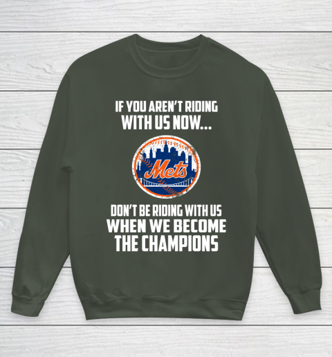 MLB New York Mets Baseball We Become The Champions Youth Sweatshirt 8