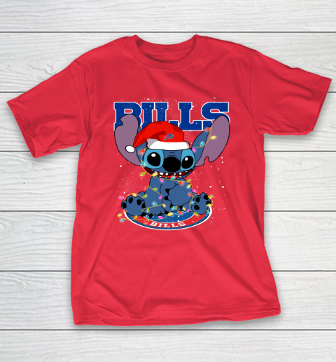 Buffalo Bills NFL Football noel stitch Christmas T-Shirt 7