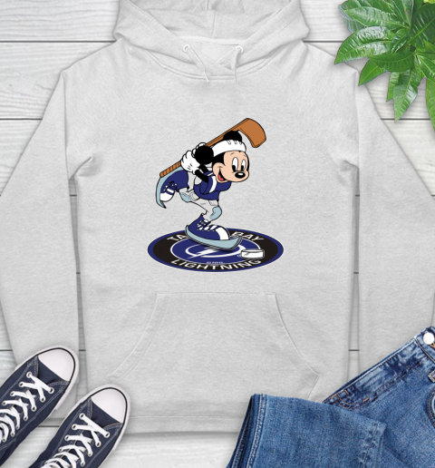 NHL Hockey Tampa Bay Lightning Cheerful Mickey Disney Shirt Hoodie 2