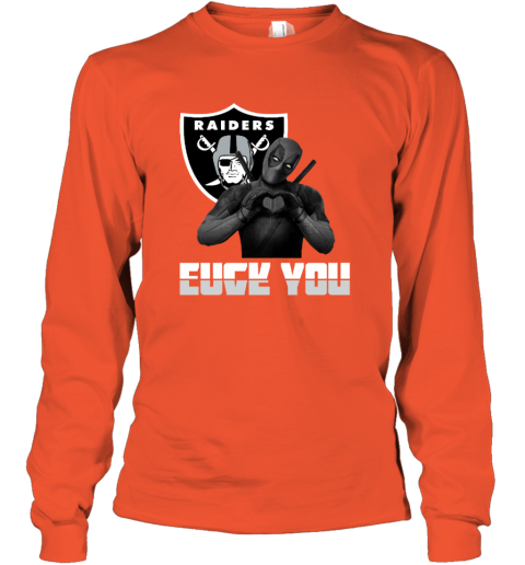 Deadpool Fuck You Oakland Raiders Shirt - High-Quality Printed Brand