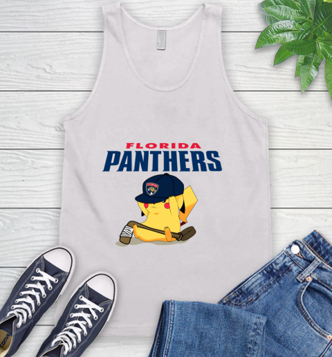 NHL Pikachu Hockey Sports Florida Panthers Tank Top