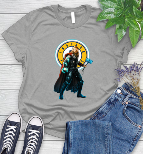 NBA Thor Avengers Endgame Basketball Indiana Pacers Women's T-Shirt 10