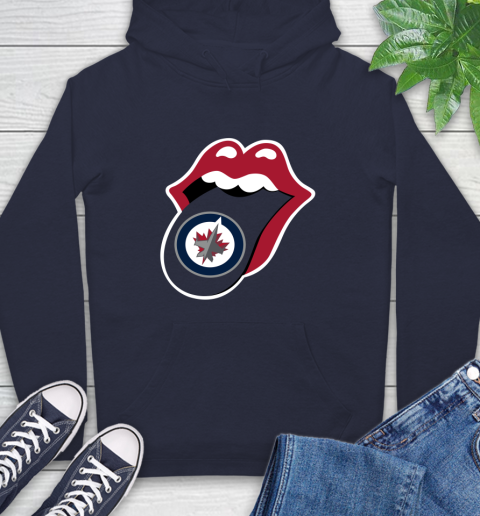 Winnipeg Jets NHL Hockey Lips I Root For My Team Adoring Fan 16
