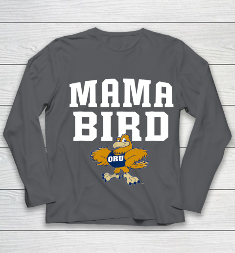 Oral Roberts Golden Eagles Mama Mascot Youth Long Sleeve 6