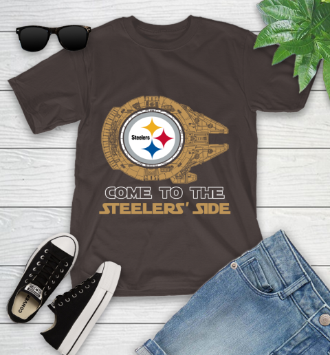 NFL Come To The Pittsburgh Steelers Wars Football Sports Youth T-Shirt 7