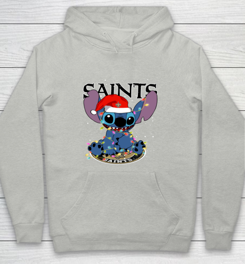 New Orleans Saints NFL Football noel stitch Christmas Youth Hoodie