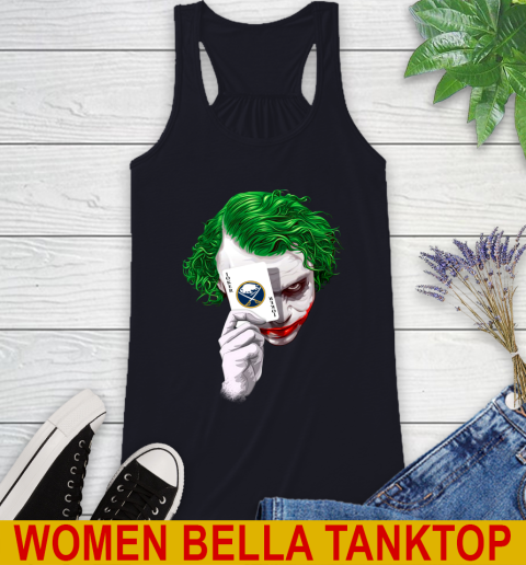 Buffalo Sabres NHL Hockey Joker Card Shirt Racerback Tank 8