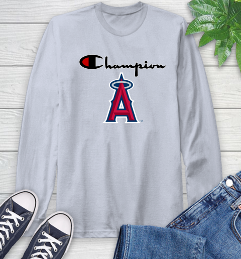 MLB Baseball Los Angeles Angels Champion Shirt Long Sleeve T-Shirt 4