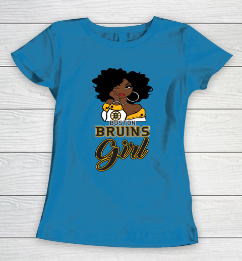 Boston Bruins Girl NHL Women's T-Shirt 8