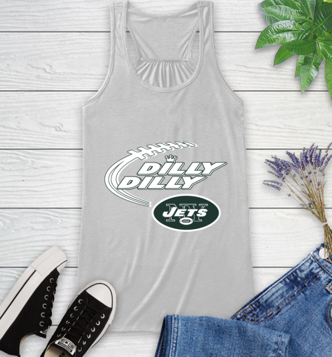 NFL New York Jets Dilly Dilly Football Sports Racerback Tank
