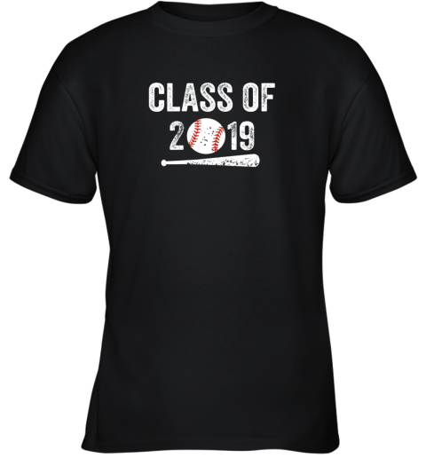 Class of 2019 Vintage Shirt Graduation Baseball Gift Senior Youth T-Shirt