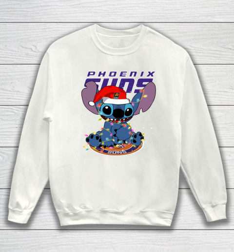 Phoenix Suns NBA noel stitch Basketball Christmas Sweatshirt