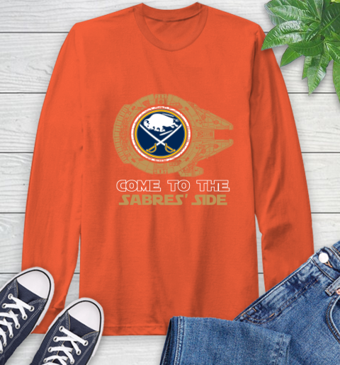 NHL Come To The Buffalo Sabres Wars Hockey Sports Long Sleeve T-Shirt 4