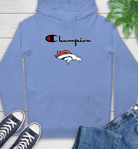 NFL Football Denver Broncos Champion Shirt Hoodie 11