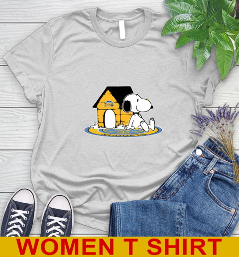 NBA Basketball Denver Nuggets Snoopy The Peanuts Movie Shirt Women's T-Shirt