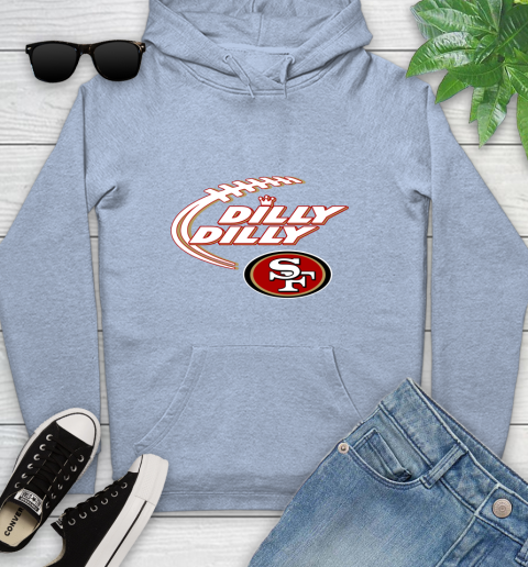 NFL San Francisco 49ers Dilly Dilly Football Sports Youth Hoodie 10