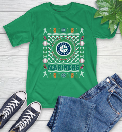Seattle Mariners Merry Christmas MLB Baseball Loyal Fan Ugly Shirt 7