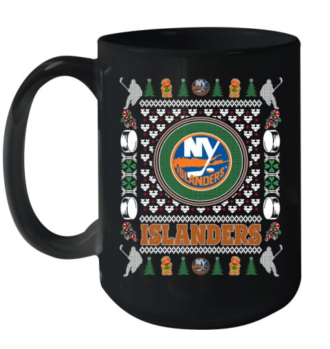 New York Islanders Merry Christmas NHL Hockey Loyal Fan Ceramic Mug 15oz