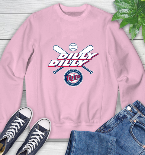 MLB Minnesota Twins Dilly Dilly Baseball Sports Sweatshirt 9