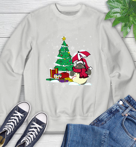Los Angeles Angels MLB Baseball Cute Tonari No Totoro Christmas Sports Sweatshirt 5