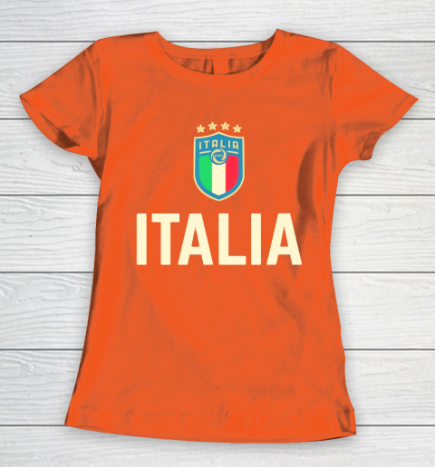 Italy Soccer Jersey 2020 2021 Euros Italia Football Team Women's T-Shirt 3