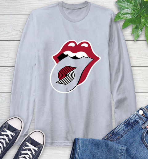 Portland Trail Blazers NBA Basketball Lips I Root For My Team Adoring Fan 63