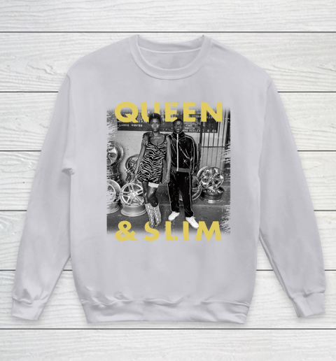 Queen and Slim Poster Youth Sweatshirt 3