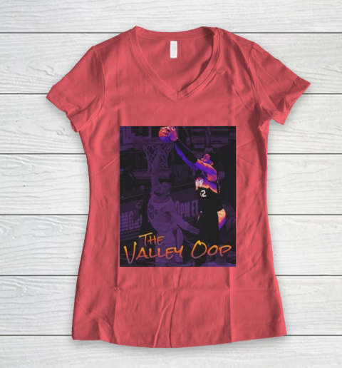 Valley Oop Women's V-Neck T-Shirt 6