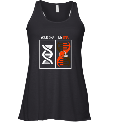 My DNA Is The Cleveland Browns Football NFL Racerback Tank