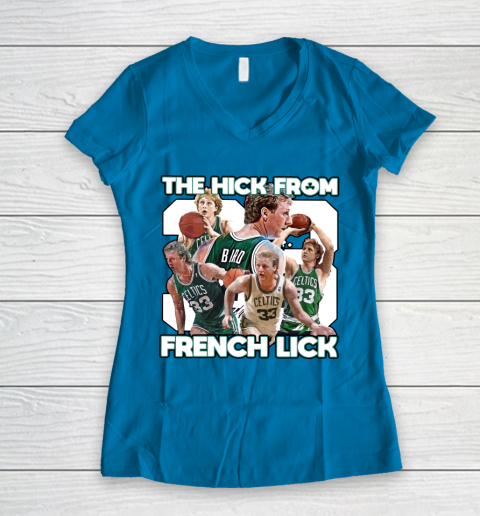 33 The Hick From French Lick Women's V-Neck T-Shirt 5
