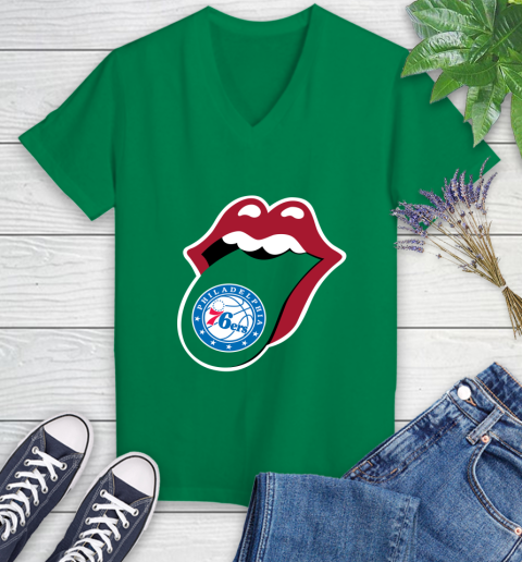 Philadelphia 76ers NBA Basketball Lips I Root For My Team Adoring Fan 81