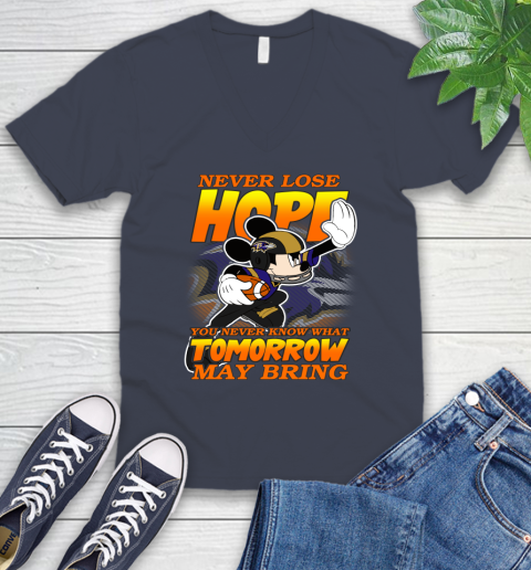 Buffalo Bills NFL Football Mickey Disney Never Lose Hope (2) V-Neck T-Shirt 9 Buffalo Bills NFL Football Mickey Disney Never Lose Hope (2) V-Neck T-Shirt - Image 9