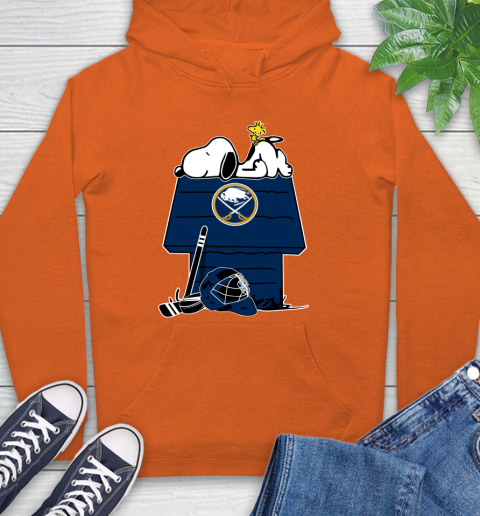 Buffalo Sabres NHL Hockey Snoopy Woodstock The Peanuts Movie Hoodie 5