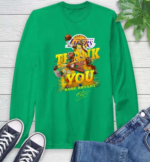 Great Thank you Kobe Bryant Los Angeles Lakers signature shirt 62