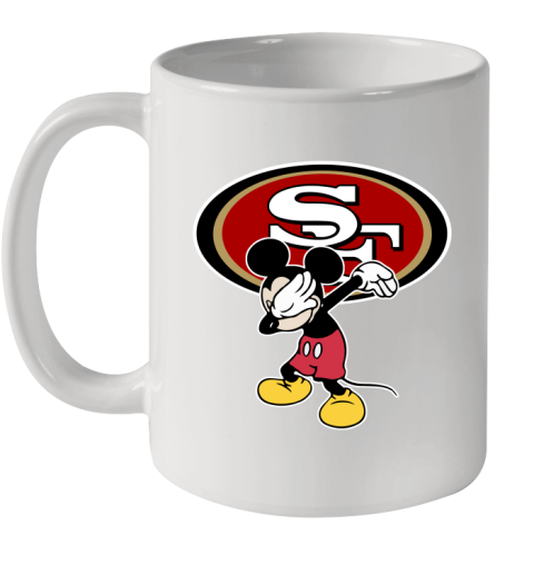 San Francisco 49ers NFL Football Dabbing Mickey Disney Sports Ceramic Mug 11oz